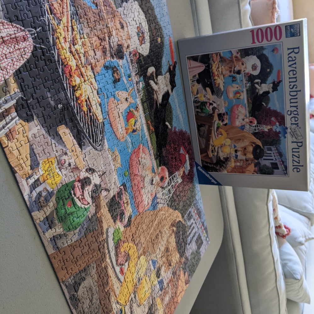 Dog Days Of Summer 1000 piece puzzle